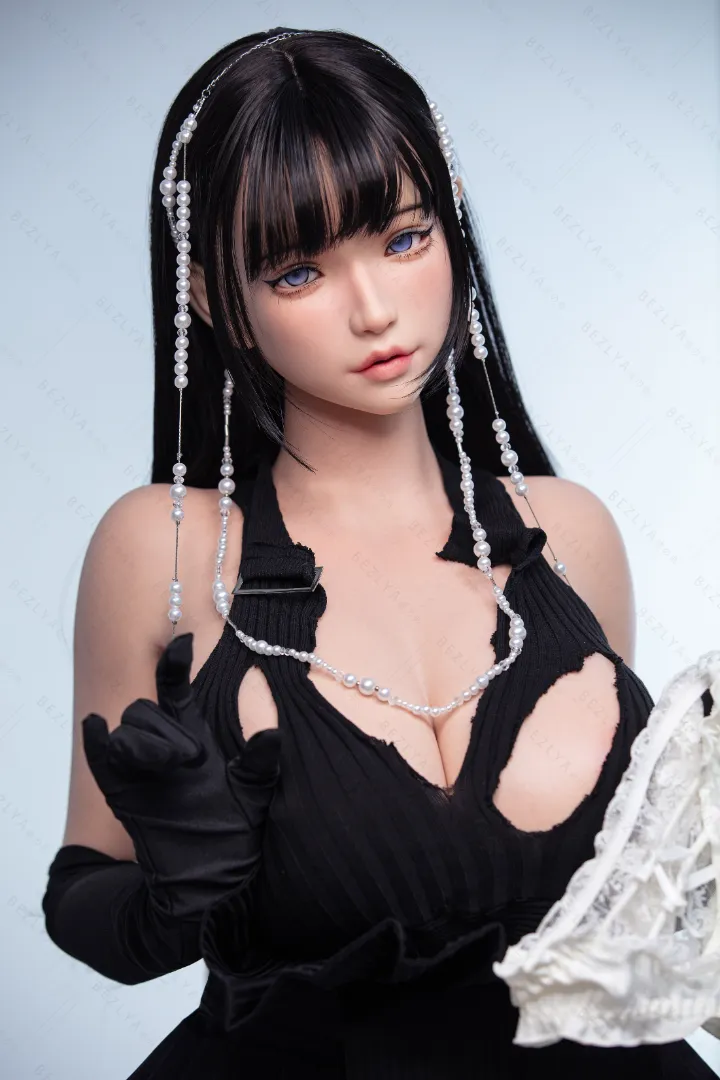 160cm (5ft3) F-Cup Lightweight Silicone Sex Doll, Movable Jaw Head Mandragora